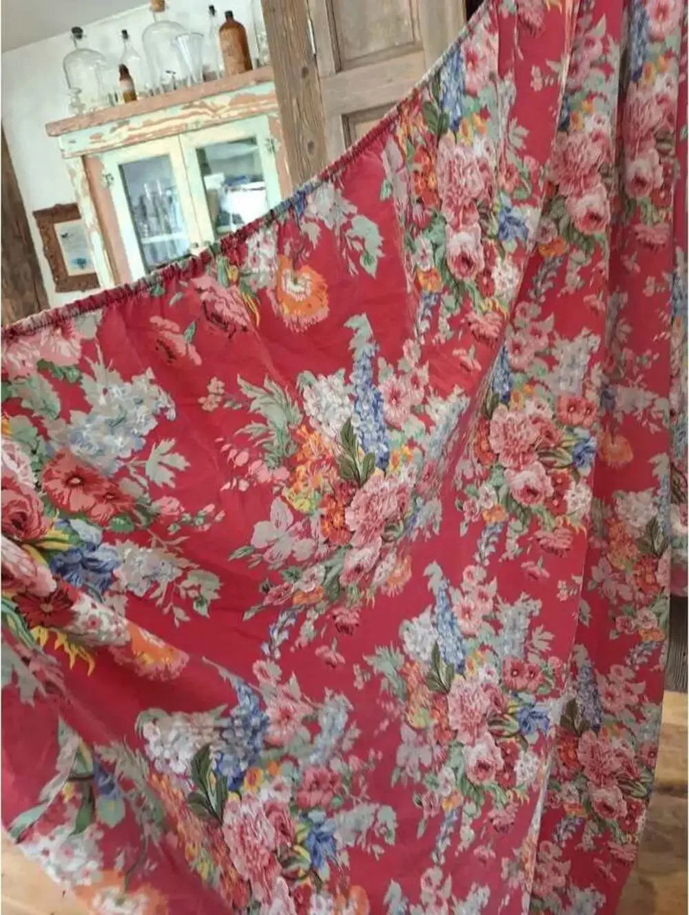 Vintage Ralph Lauren Beach, Hamptons, fitted sheet, RARE, Collectors! Queen!